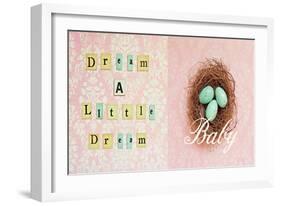 Dream a Little Dream Baby-Vicki Dvorak-Framed Art Print