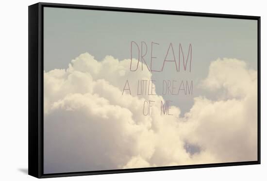 Dream a Little Dream-Vintage Skies-Framed Stretched Canvas