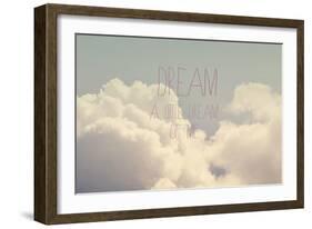 Dream a Little Dream-Vintage Skies-Framed Giclee Print