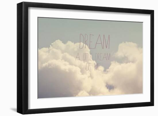 Dream a Little Dream-Vintage Skies-Framed Giclee Print