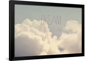 Dream a Little Dream-Vintage Skies-Framed Giclee Print