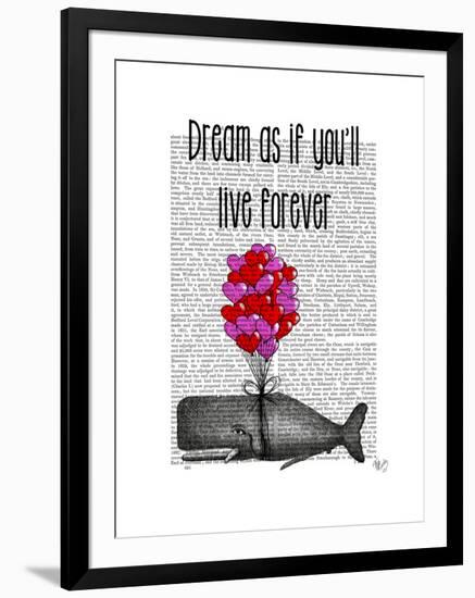 Dream as If You'll Live Forever-Fab Funky-Framed Art Print