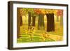 Dream Autumn Forest-Milovelen-Framed Premium Giclee Print