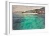 Dream Beach Paper Background-Katja Piolka-Framed Photographic Print