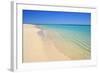 Dream Beach White Sandy Beach, Clear Turquoise-null-Framed Photographic Print