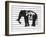 Dream Big Elephant-Amy Brinkman-Framed Art Print