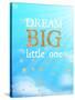 Dream Big Little One-Bella Dos Santos-Stretched Canvas