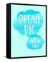 Dream Big Little One-Bella Dos Santos-Framed Stretched Canvas