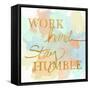 Dream Big & Work Hard Watercolor II-Sd Graphics Studio-Framed Stretched Canvas