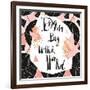 Dream Big, Work Hard-Helter skelter-Framed Art Print