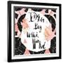 Dream Big, Work Hard-Helter skelter-Framed Art Print