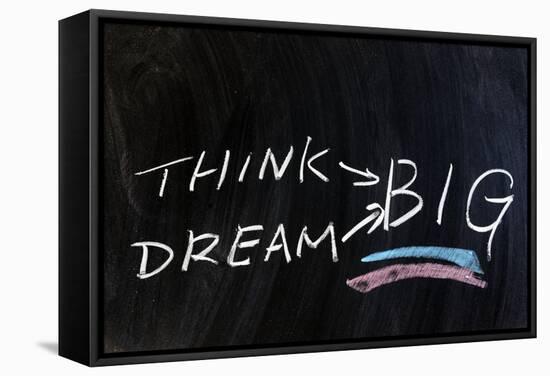 Dream Big-Raywoo-Framed Stretched Canvas