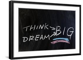 Dream Big-Raywoo-Framed Art Print