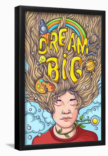 Dream Big-null-Framed Poster
