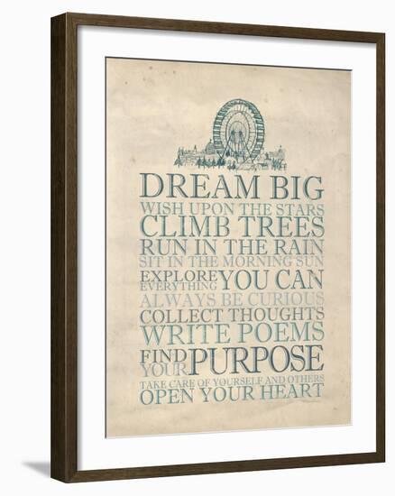 Dream Big-Morgan Yamada-Framed Art Print