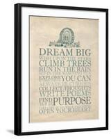 Dream Big-Morgan Yamada-Framed Art Print