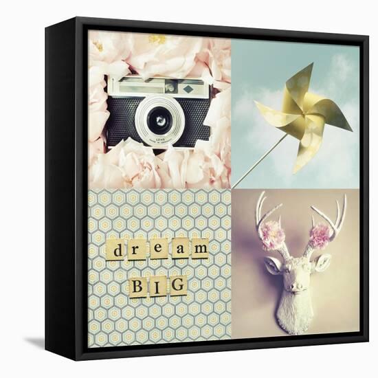 Dream Big-Vicki Dvorak-Framed Stretched Canvas