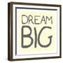 Dream Big-Milli Villa-Framed Art Print