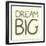 Dream Big-Milli Villa-Framed Art Print