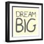 Dream Big-Milli Villa-Framed Art Print