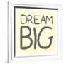 Dream Big-Milli Villa-Framed Art Print