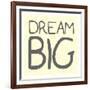 Dream Big-Milli Villa-Framed Art Print