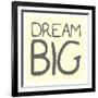 Dream Big-Milli Villa-Framed Art Print