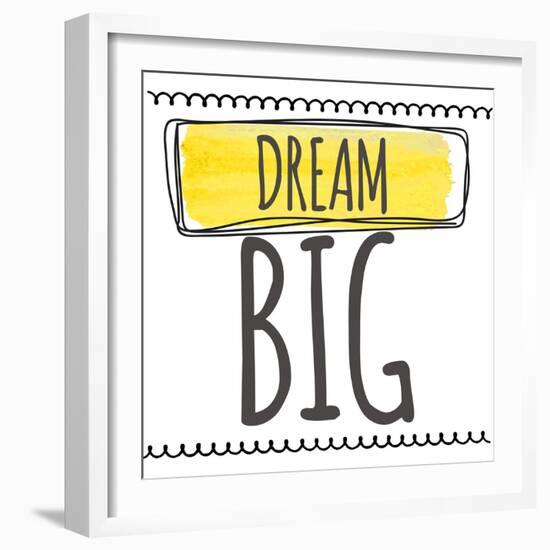 Dream Big-Taylor Greene-Framed Art Print