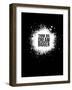 Dream Bigger Black-NaxArt-Framed Art Print