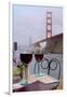 Dream Cafe Golden Gate Bridge #39-Alan Blaustein-Framed Photographic Print