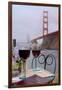 Dream Cafe Golden Gate Bridge #39-Alan Blaustein-Framed Photographic Print