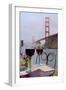 Dream Cafe Golden Gate Bridge #39-Alan Blaustein-Framed Photographic Print