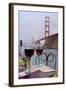 Dream Cafe Golden Gate Bridge #39-Alan Blaustein-Framed Premium Photographic Print