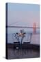 Dream Cafe Golden Gate Bridge #52-Alan Blaustein-Stretched Canvas