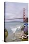 Dream Cafe Golden Gate Bridge #64-Alan Blaustein-Stretched Canvas