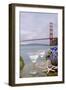 Dream Cafe Golden Gate Bridge #64-Alan Blaustein-Framed Photographic Print