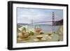 Dream Cafe Golden Gate Bridge #66-Alan Blaustein-Framed Photographic Print