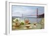 Dream Cafe Golden Gate Bridge #66-Alan Blaustein-Framed Photographic Print