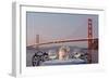 Dream Cafe Golden Gate Bridge #77-Alan Blaustein-Framed Photographic Print