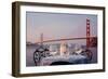 Dream Cafe Golden Gate Bridge #78-Alan Blaustein-Framed Photographic Print