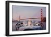 Dream Cafe Golden Gate Bridge #78-Alan Blaustein-Framed Photographic Print