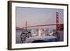 Dream Cafe Golden Gate Bridge #78-Alan Blaustein-Framed Photographic Print