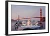 Dream Cafe Golden Gate Bridge #78-Alan Blaustein-Framed Photographic Print