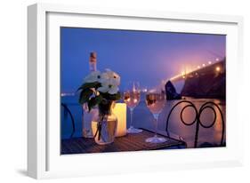 Dream Cafe Golden Gate Bridge #7-Alan Blaustein-Framed Photographic Print