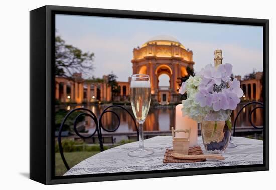 Dream Cafe Palace Of Fine Art #23-Alan Blaustein-Framed Stretched Canvas