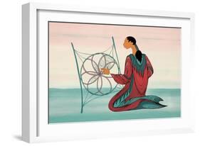 Dream Catcher-Maxine Noel-Framed Art Print