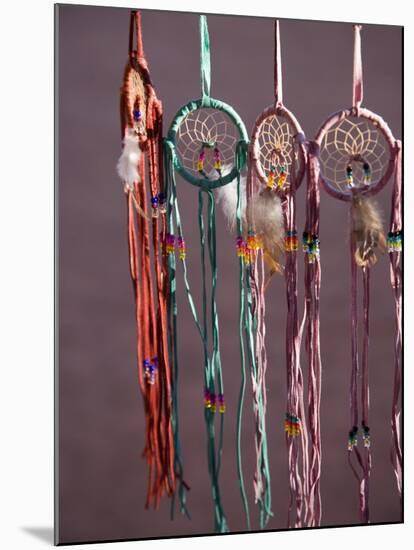 Dream Catchers, Navajo Souvenirs, Monument Valley Navajo Tribal Park, United States of America-Angelo Cavalli-Mounted Photographic Print