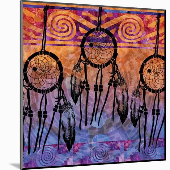 Dream Catchers-Bee Sturgis-Mounted Art Print