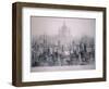 Dream City of Christopher Wren's Buildings, 1842-William Richardson-Framed Giclee Print