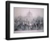 Dream City of Christopher Wren's Buildings, 1842-William Richardson-Framed Giclee Print